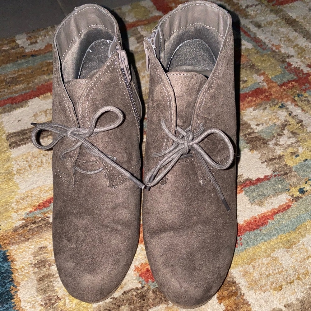 Universal Thread Lace up booties